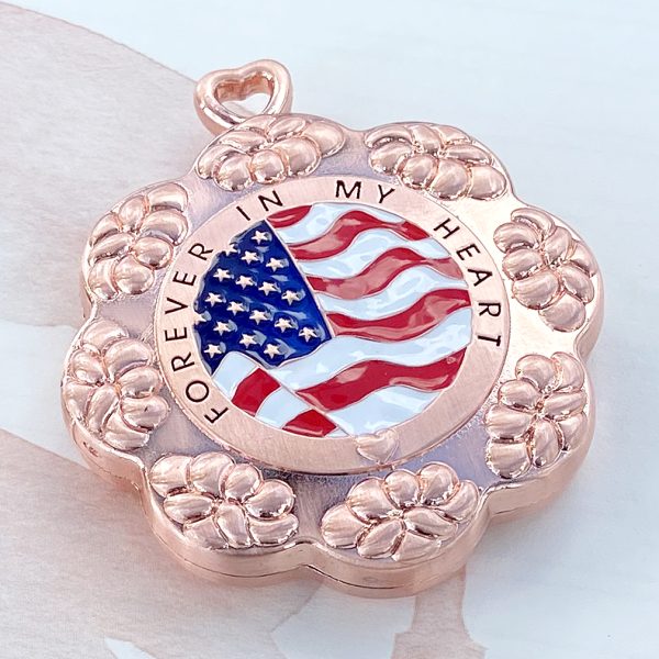 Affordable military urns and unique honor keepsake with a final goodbye message via Eternity Letter